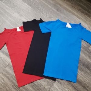 Bundle Of Cold Shoulder Tops